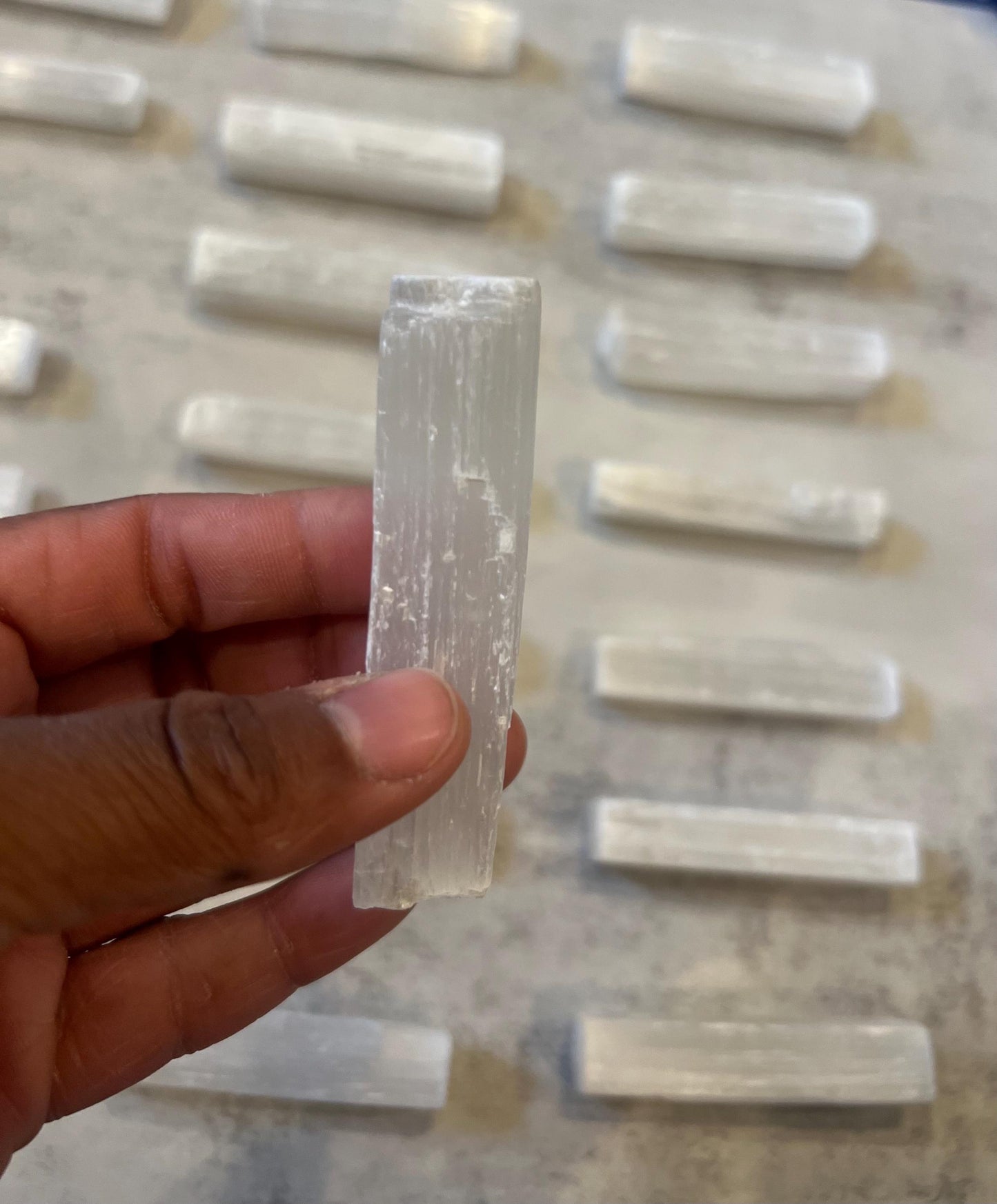 Selenite Wand: Protection Crystal (2.5 to 3 inches)