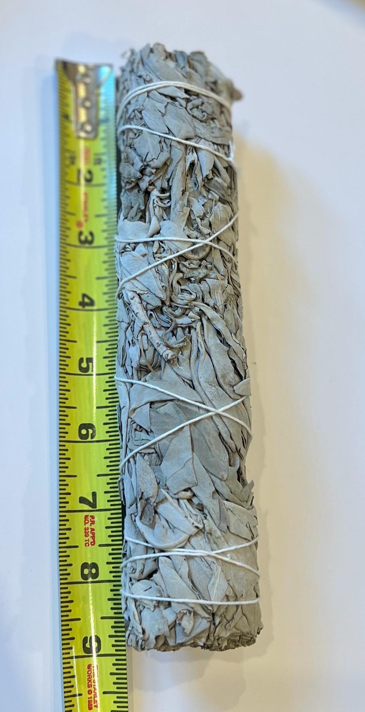 Large White Sage Smudge Wand (8-8.5 Inches)