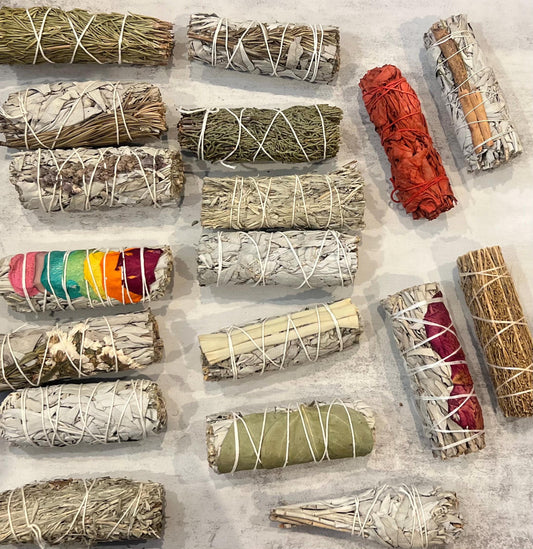 Sage Smudge Variety Pack: Cleansing Herbs, 4 Inch