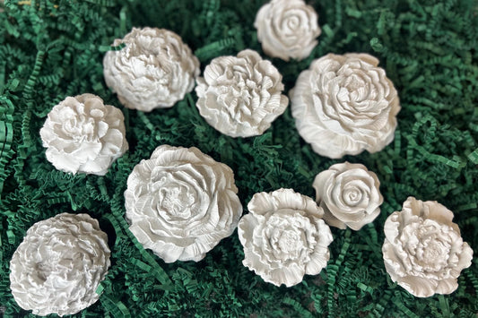 Cement Flowers  (10)