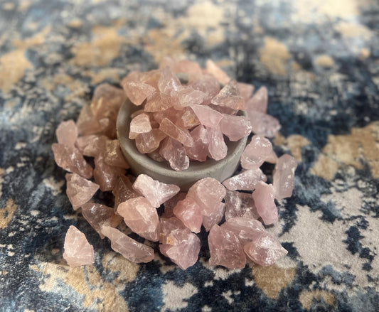 Rough Rose Quartz Crystal: Love & Healing