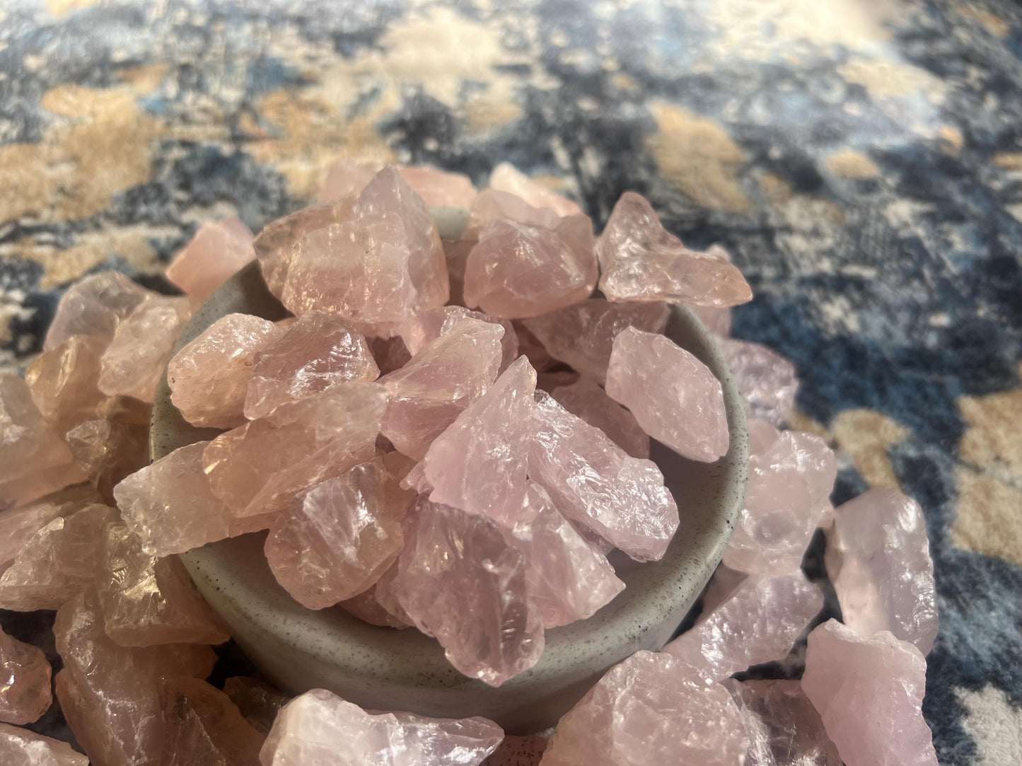 Rough Rose Quartz Crystal: Love & Healing