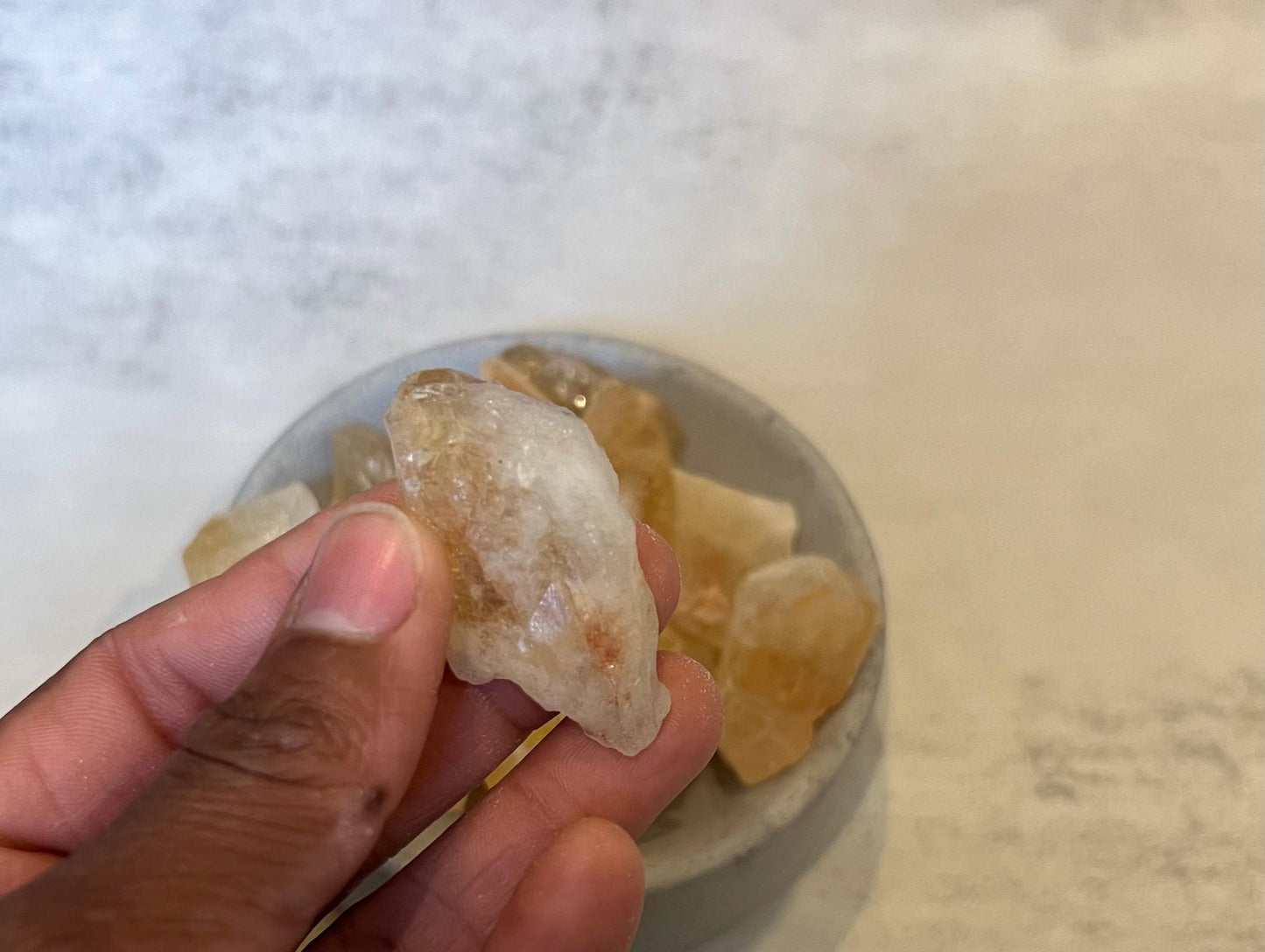 Raw Citrine Crystals | Citrine | Citrine | Crystal Cluster | Energy Stone | Energy Crystal