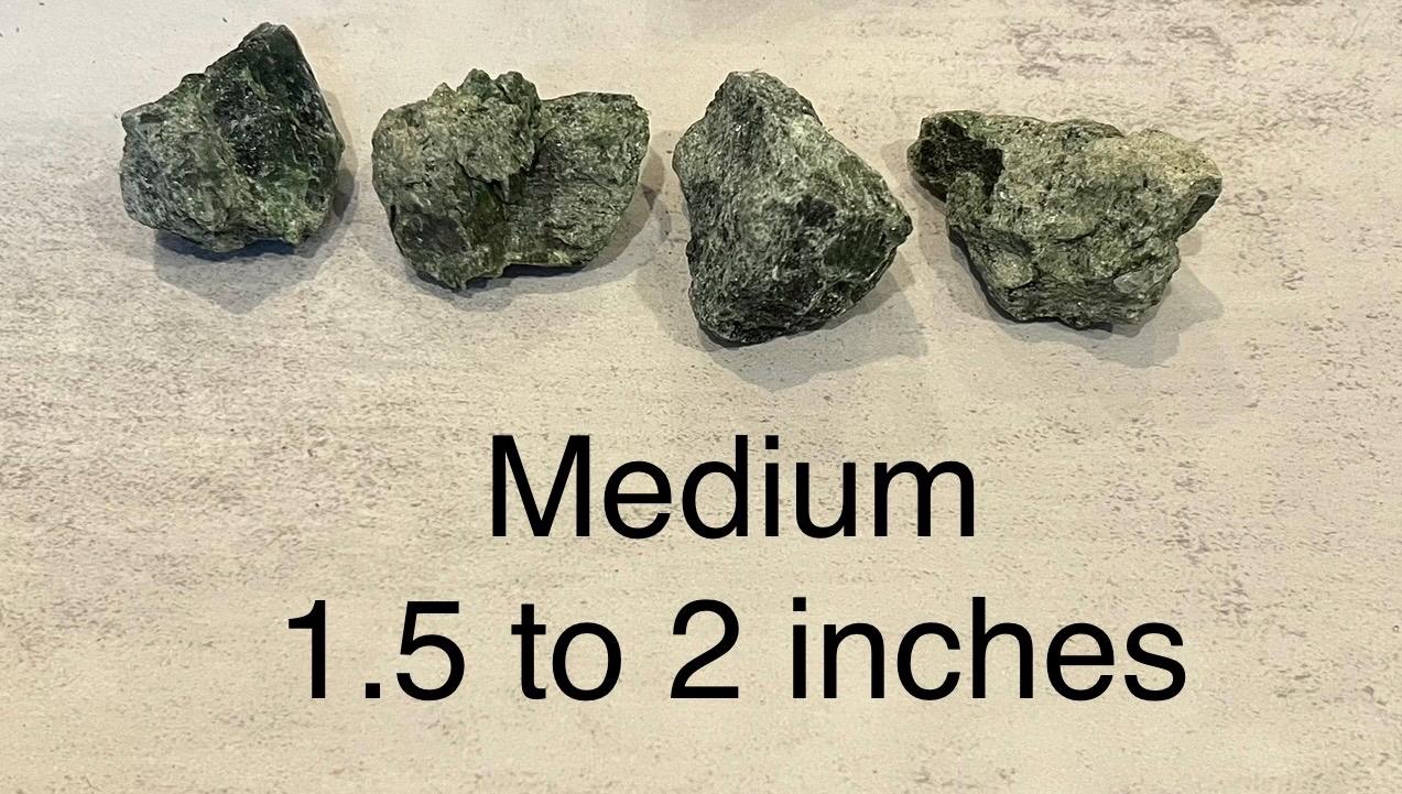Rough Green Diopside
