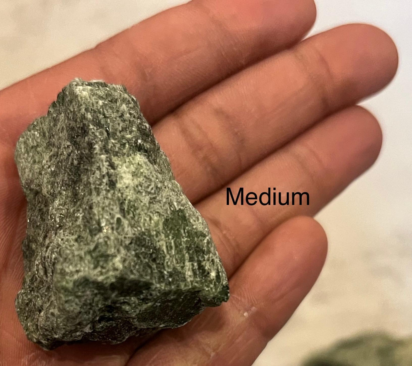 Rough Green Diopside