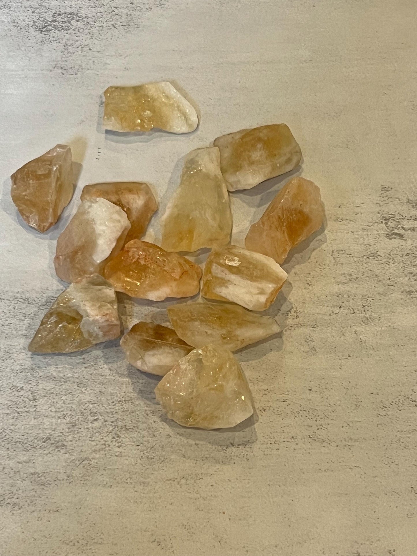 Raw Citrine Crystals | Citrine | Citrine | Crystal Cluster | Energy Stone | Energy Crystal