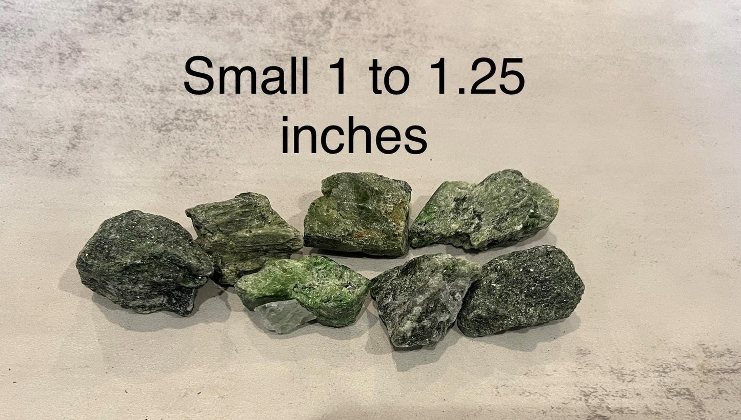 Rough Green Diopside