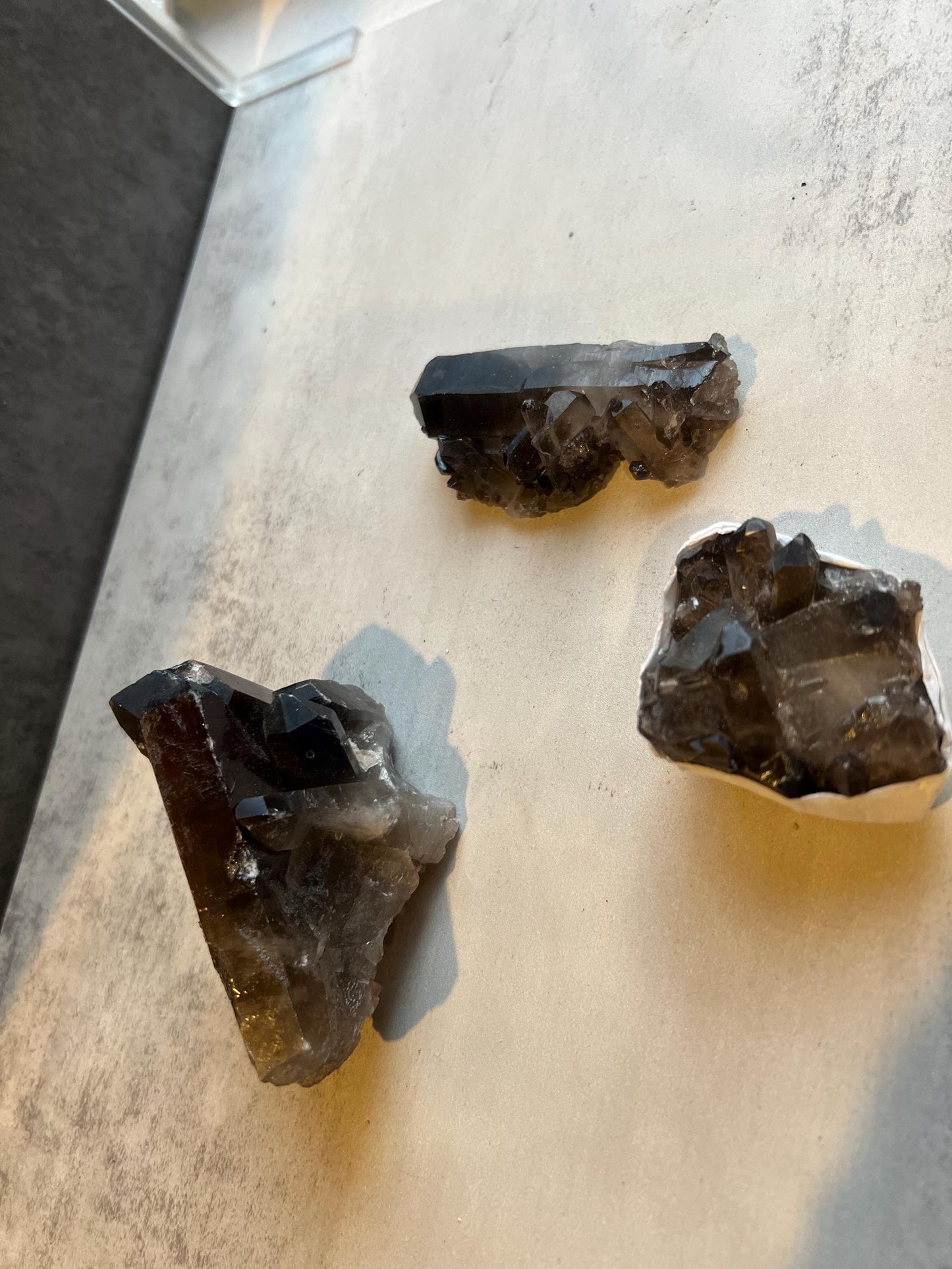 Smoky Quartz Cluster