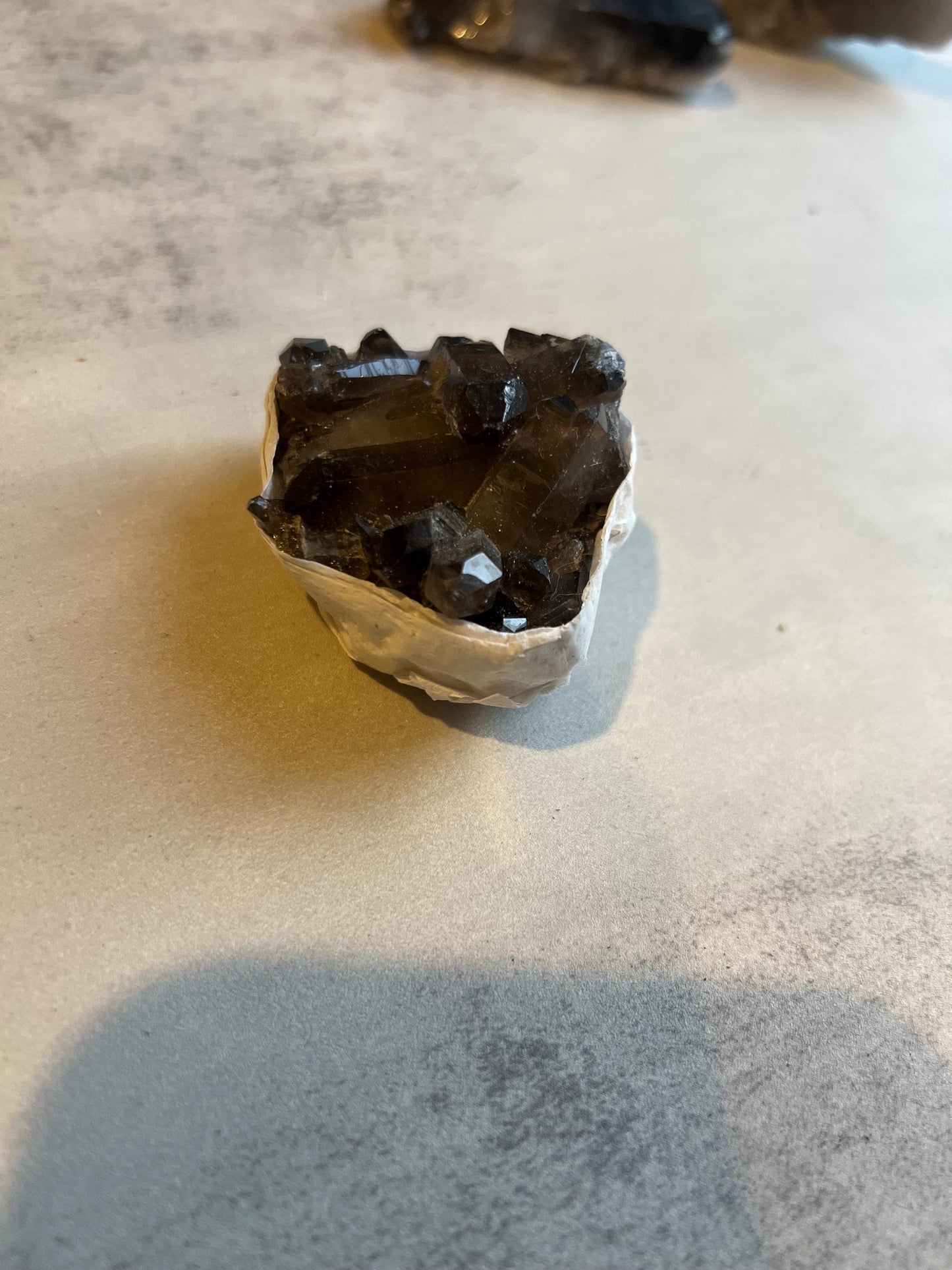 Smoky Quartz Cluster