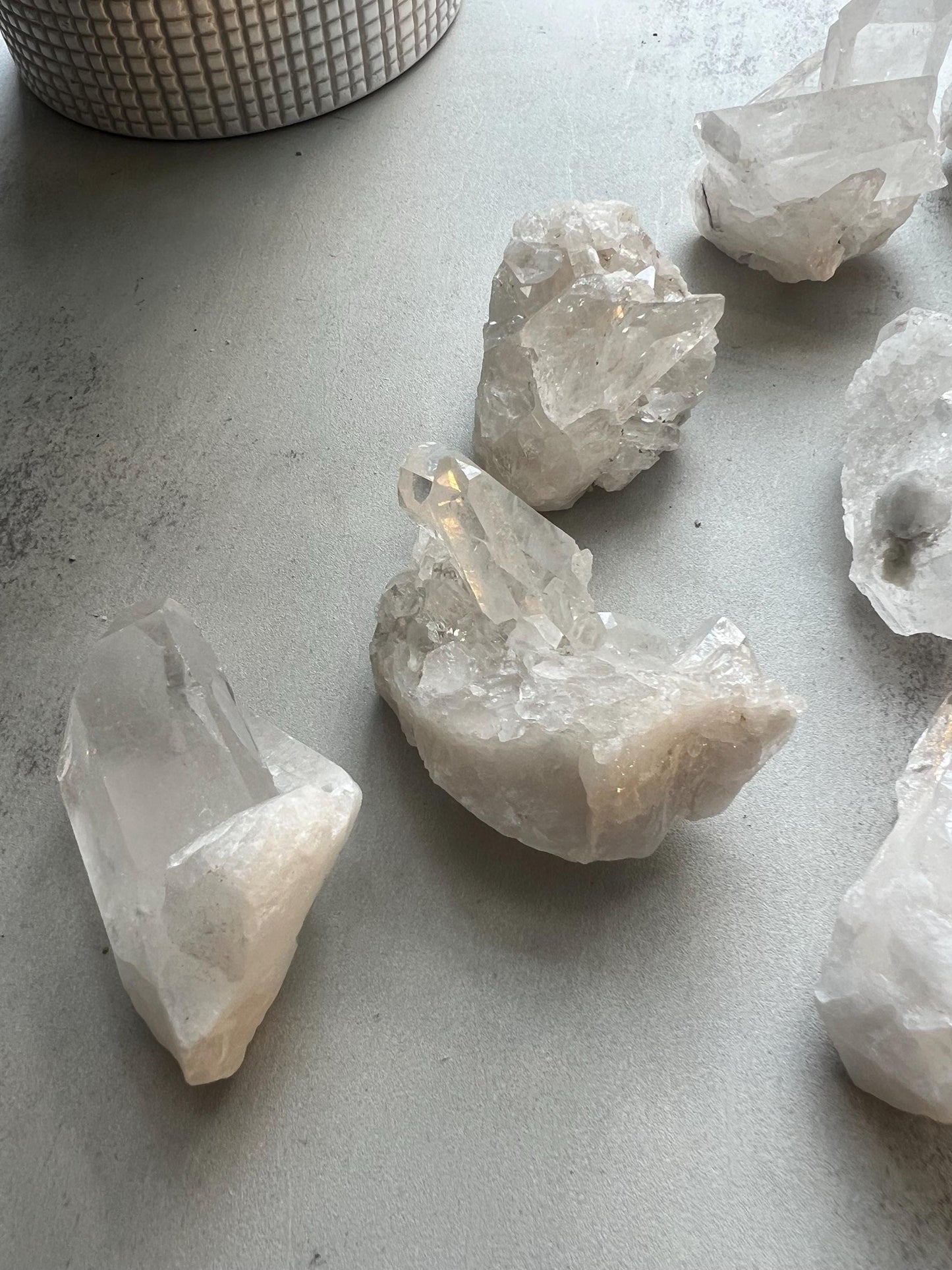 Clear Quartz Cluster