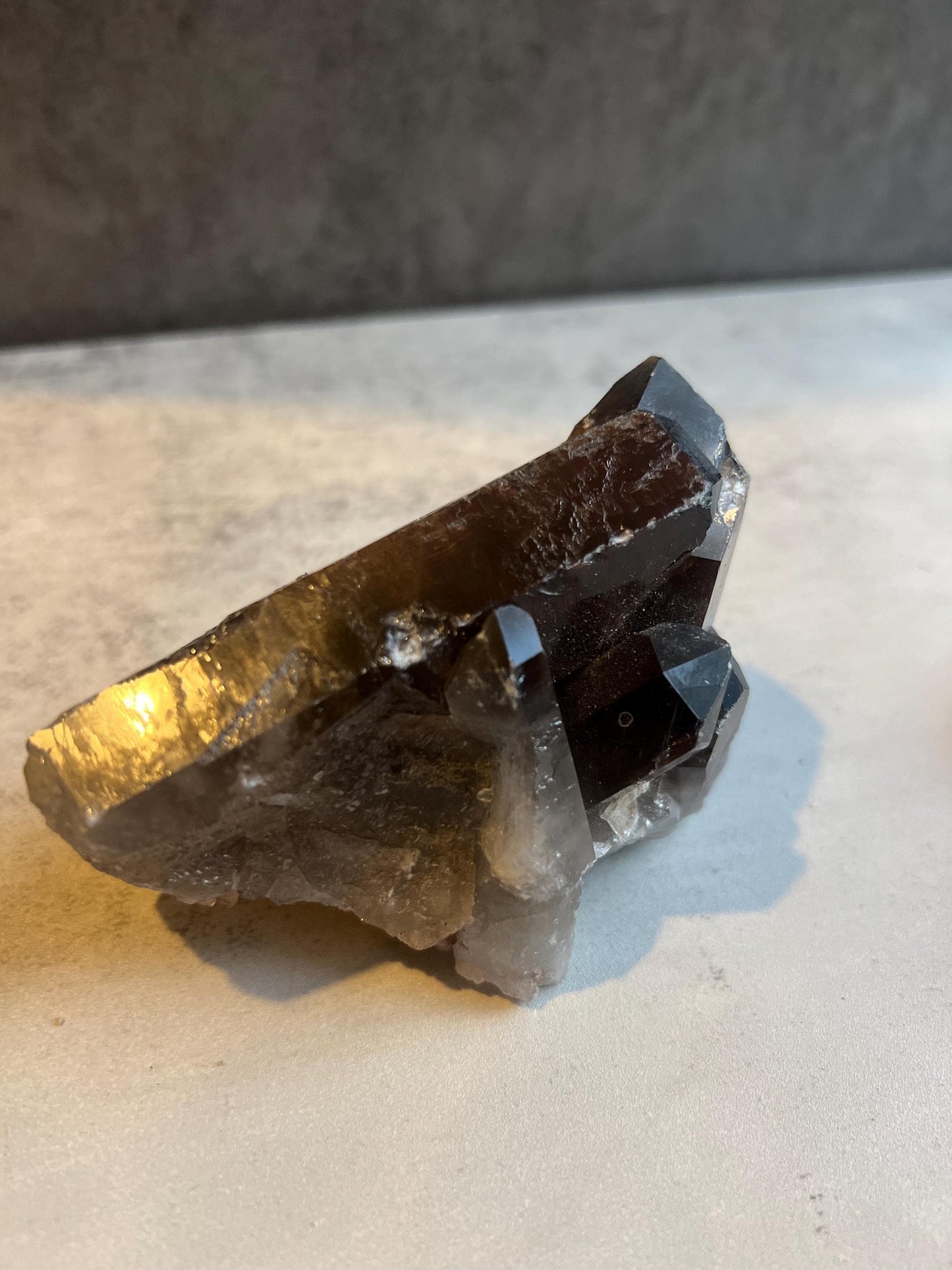 Smoky Quartz Cluster