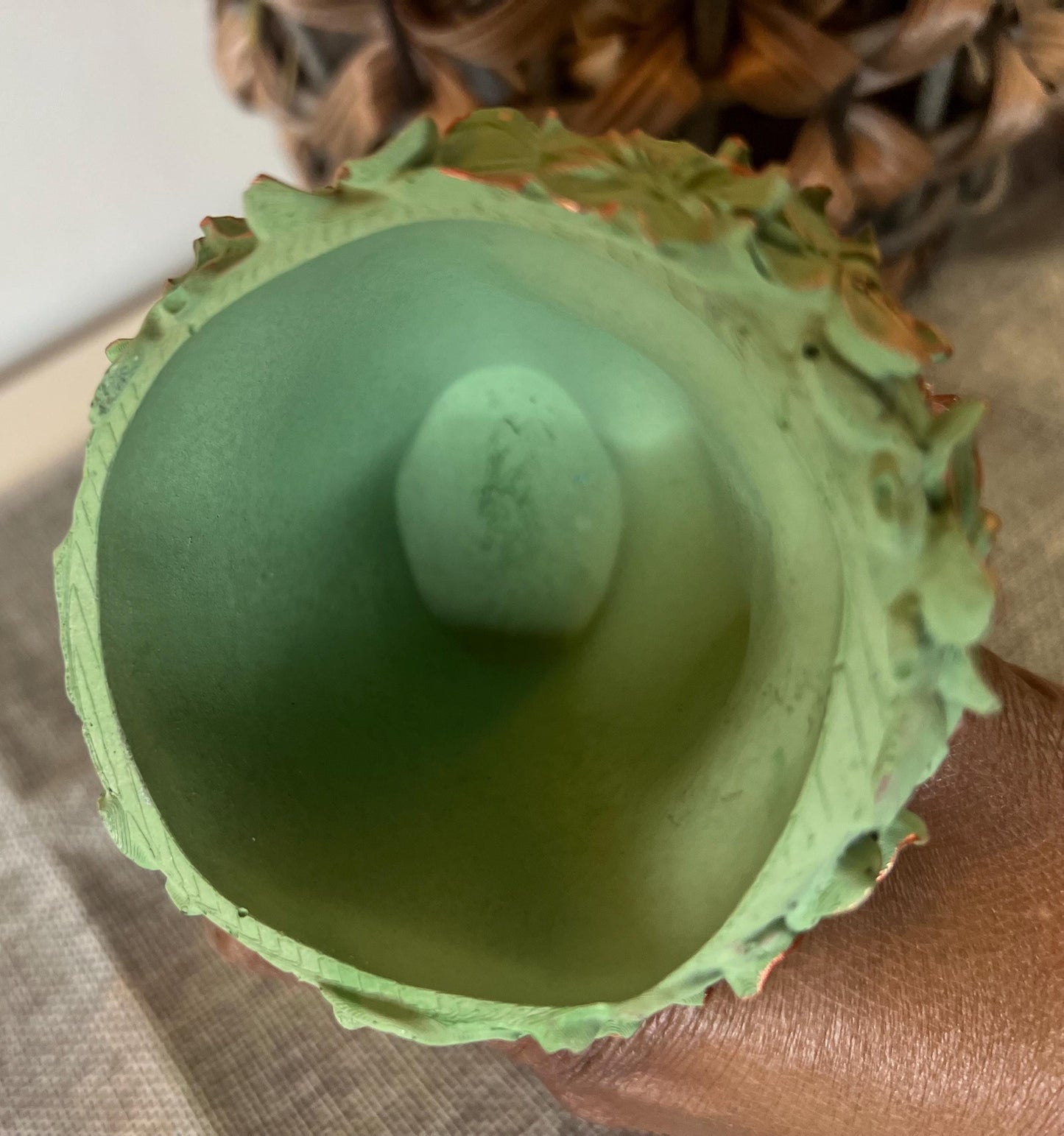 Goddess Planter | Concrete Planter | Mother Nature planter | Indoor planter | Carnelian Crystals | Fairy planter | Geode Planter