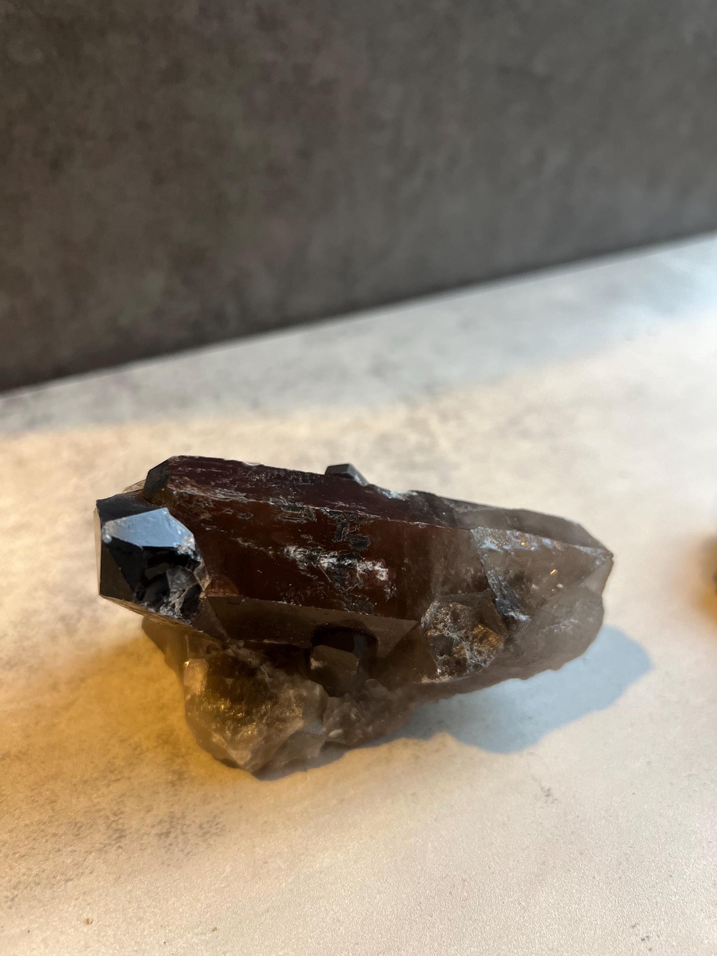 Smoky Quartz Cluster